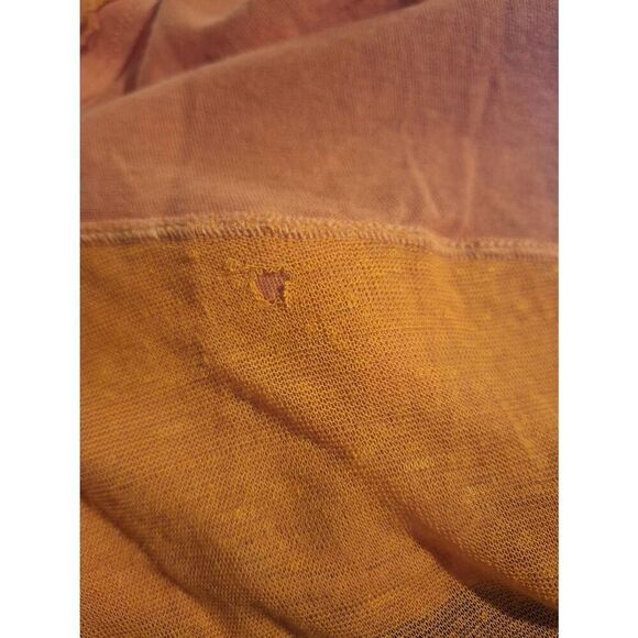 We The‎ Free Free People Distressed V-Neck Layered Raw Hem Tank Top Size S NWOT - Picture 4 of 4